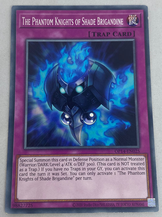 The Phantom Knights Of Shade Brigandine  OP14-EN025