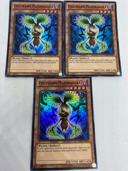 Evilswarm Mandragora HA07-EN015 Playset