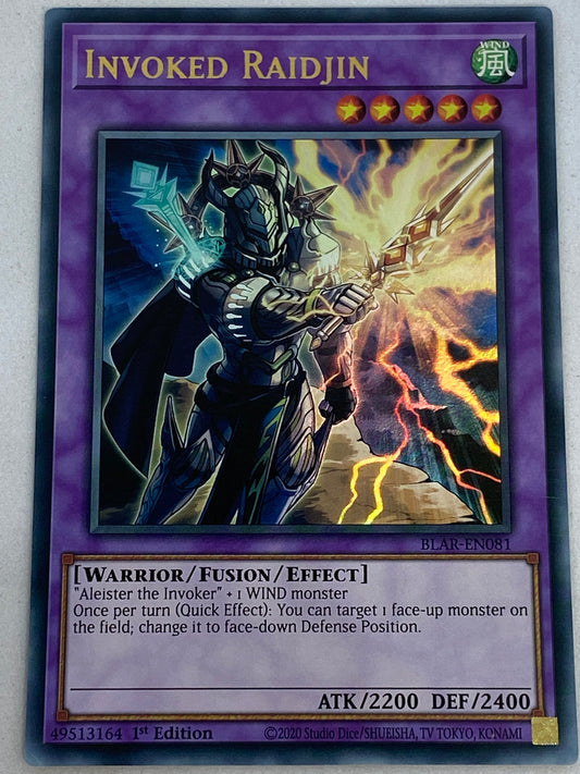 Invoked Raidjin BLAR-EN081
