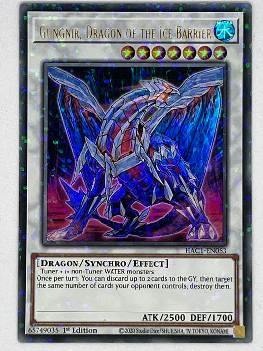 Gungnir, Dragon Of The Ice Barrier HAC1-EN053