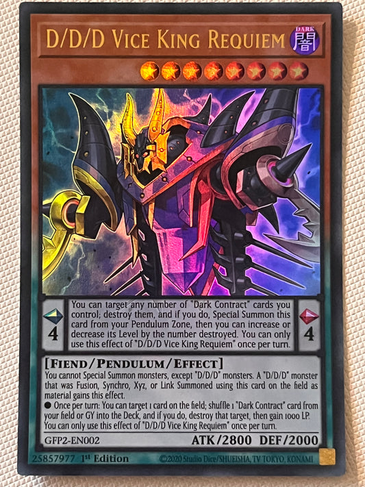 D/D/D Vice King Requiem GFP2-EN002