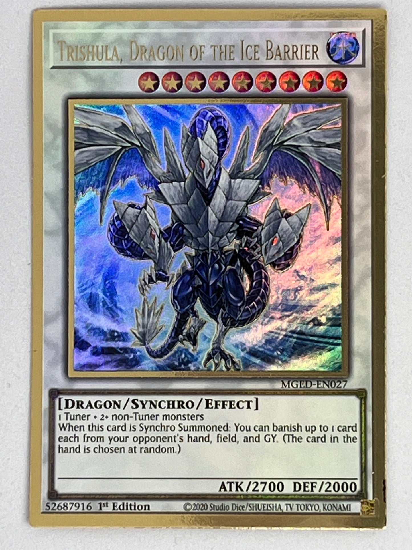 Trishula, Dragon Of The Ice Barrier MGED-EN027