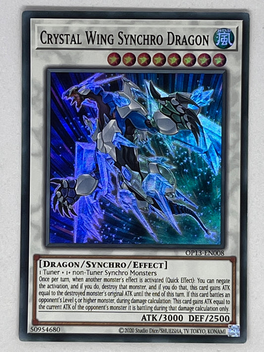Crystal Wing Synchro Dragon OP13-EN008