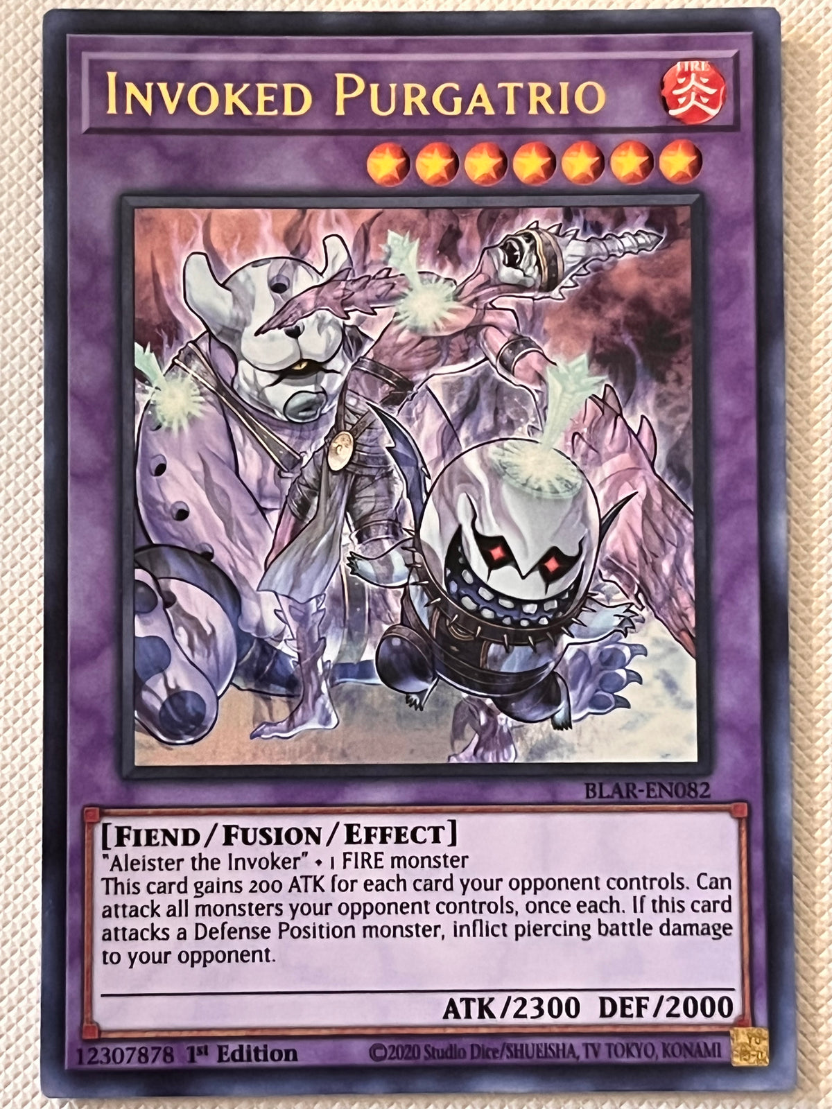 Invoked Purgatrio BLAR-EN082
